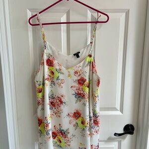 Floral Spaghetti Strap Top